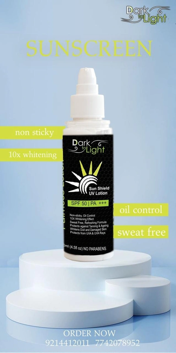 Dark to Light Sun Screen 120ml