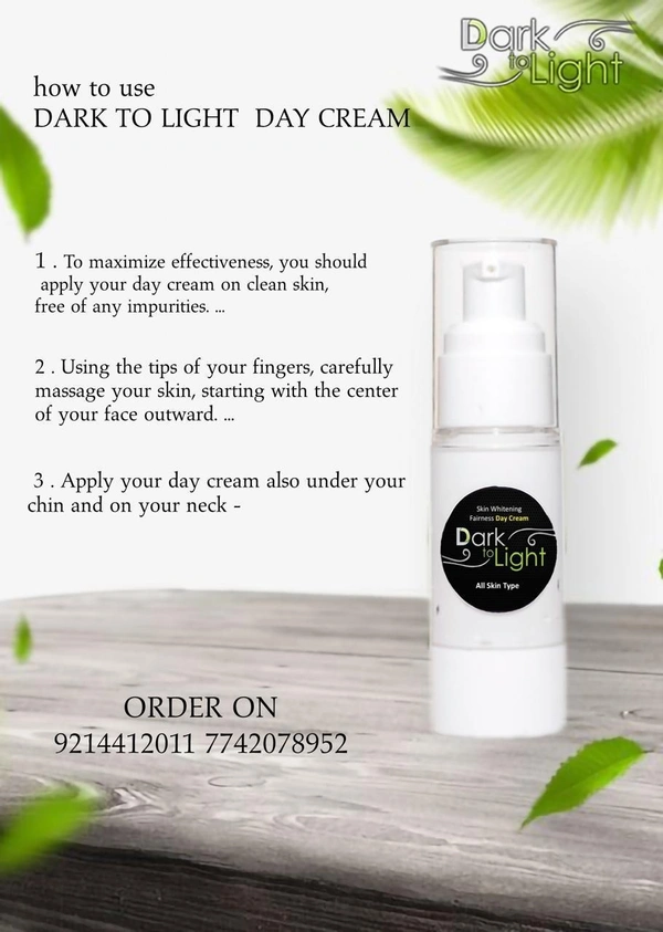 Dark to Light Day Cream-50gm