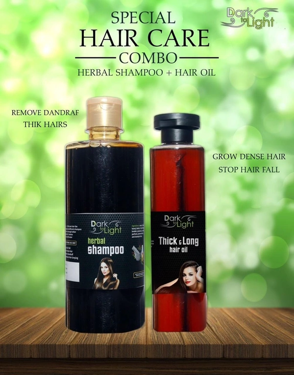 Dark to Light Special Hair Care Kits Combo
