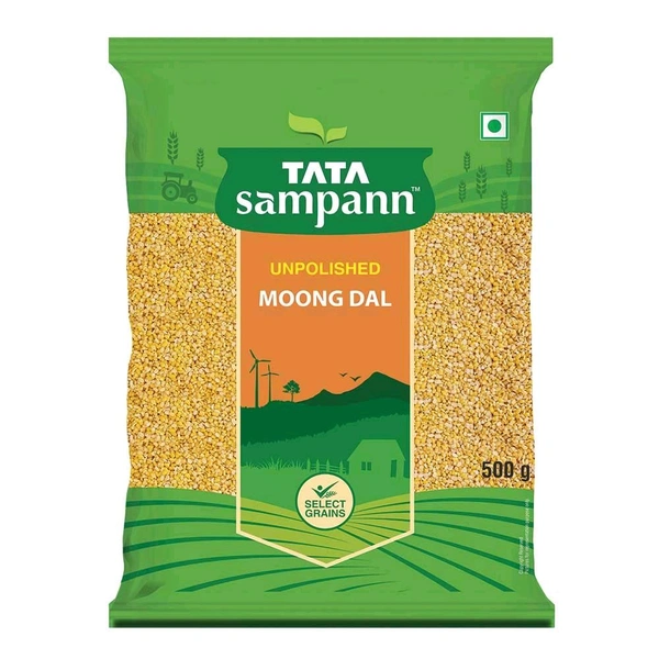 Tata Sampanna Unpolished Moong Dal - 500gm