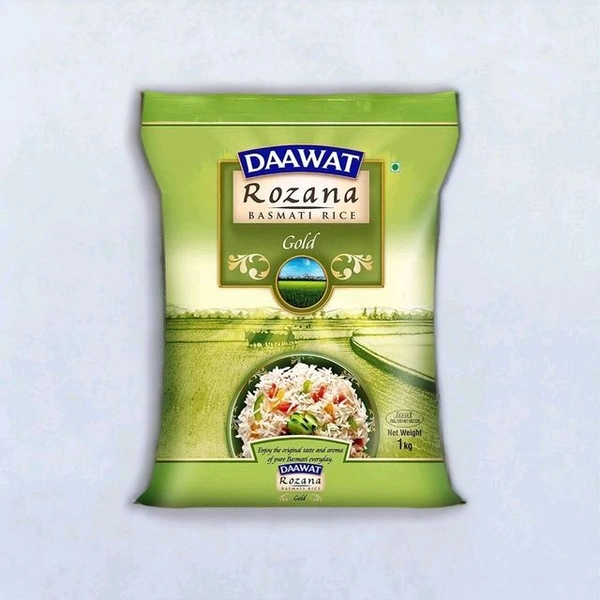 Dawat Rozana Gold Basmati Rice 5kg - 5kg