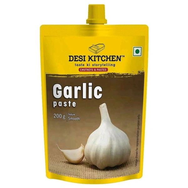 Desi Kitchen Garlic Paste 200g - 200g