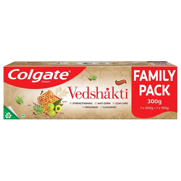 Colgate Swarna Vedshakti Toothpaste 300g - 300g