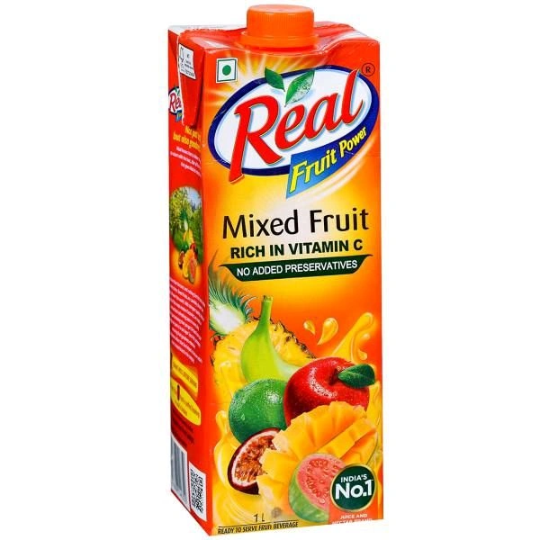 Real Mixed Fruit Rich In Vit C 1L  - 1L