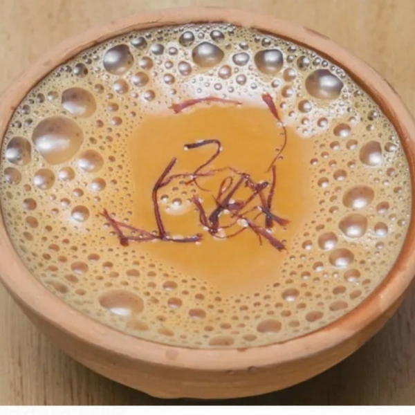 Special Saffron Tea in Kulhad