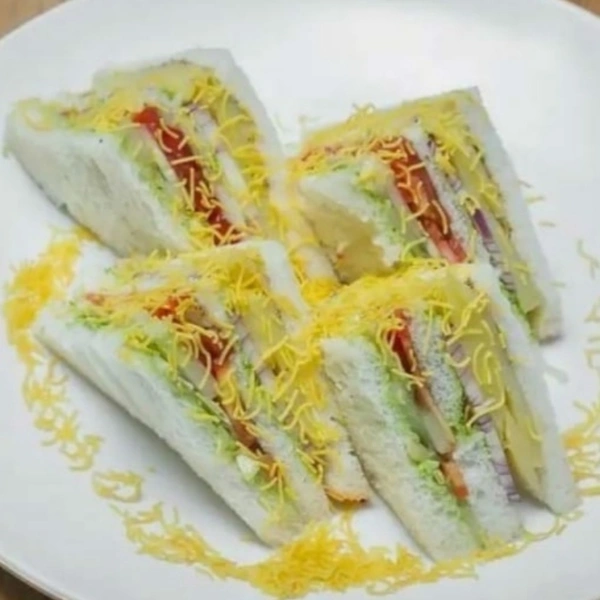 Veggie Sandwich 3 Layers