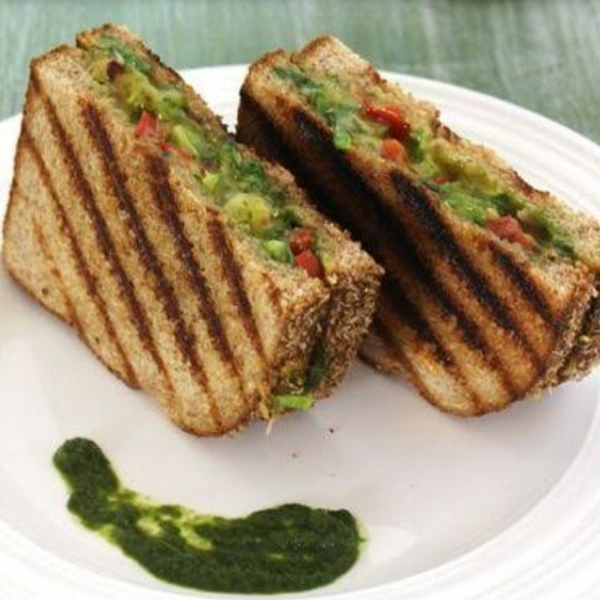 Garlic Chilli Cheese Grilled 3 Layers