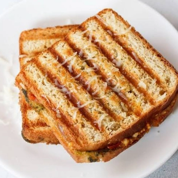 Veggie Sandwich Grilled 3  Layers