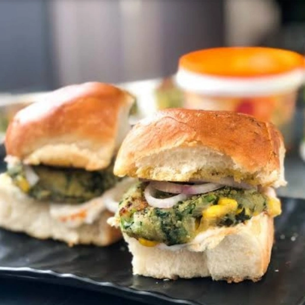 Corn 🌽 Tikki Pav