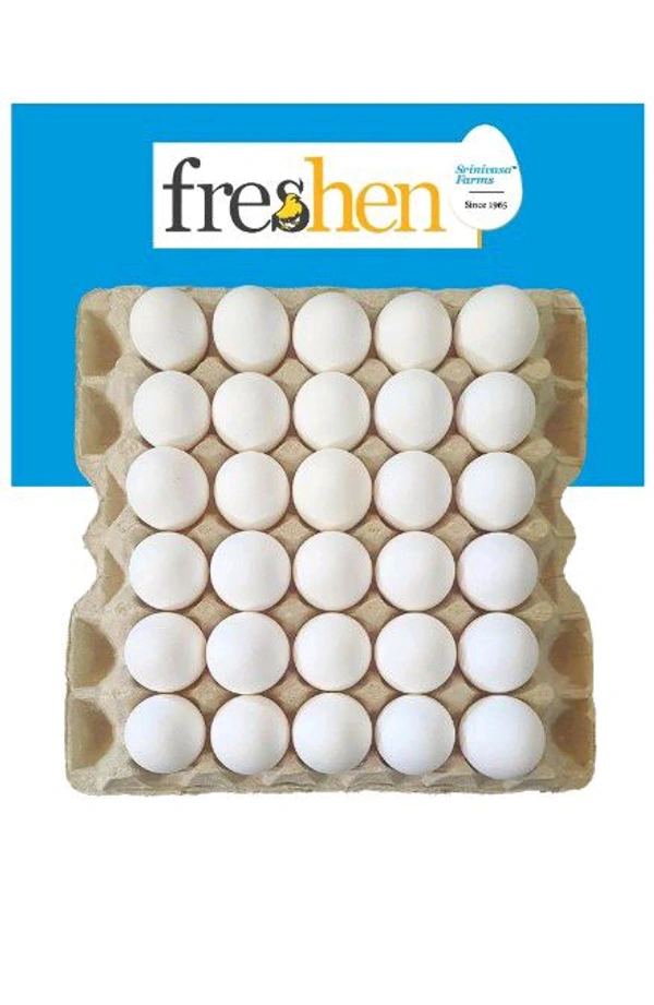 Freshen White Eggs-30 Eggs