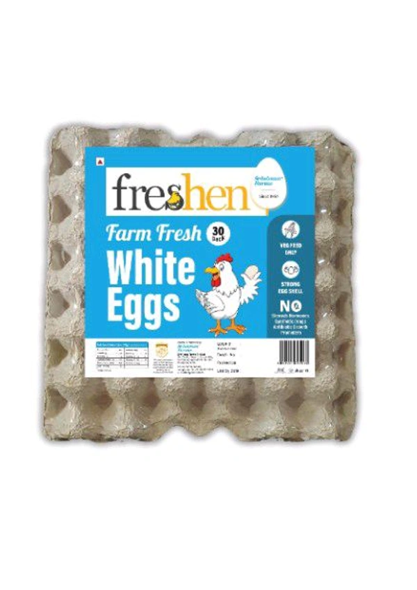 Freshen White Eggs-30 Eggs
