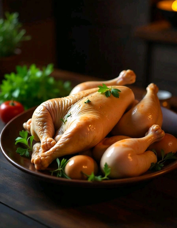 Chicken With Skin 1 Kg 