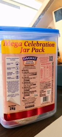 Dawaat Super Basmati Rice -2kg