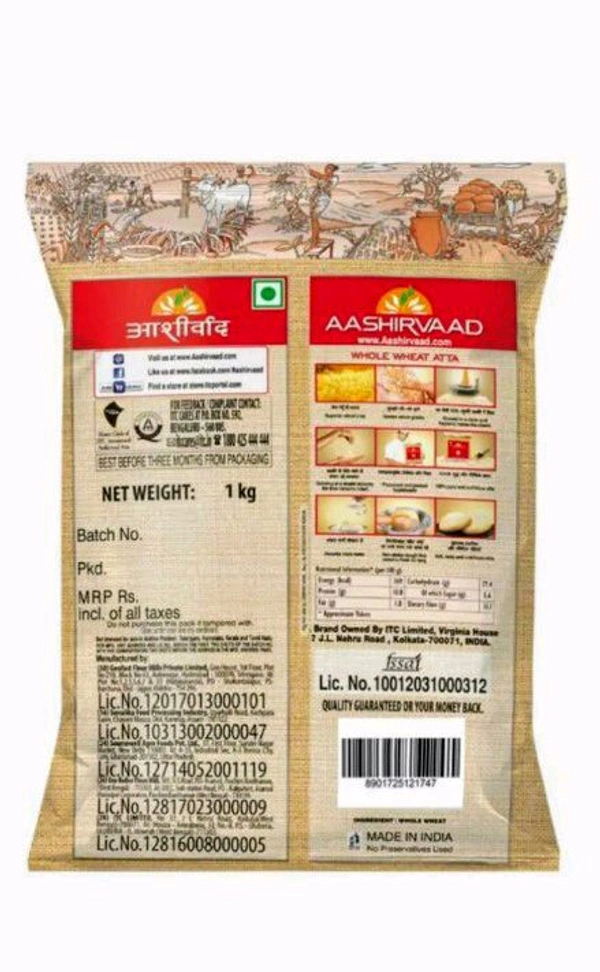 Aashirvaad Atta -1kg