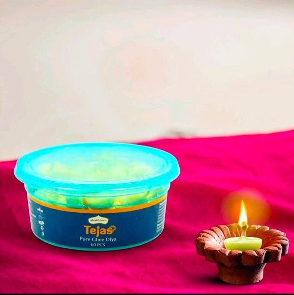 Shubhkart Tejas Pure Ghee Diya Wick (30 pcs)