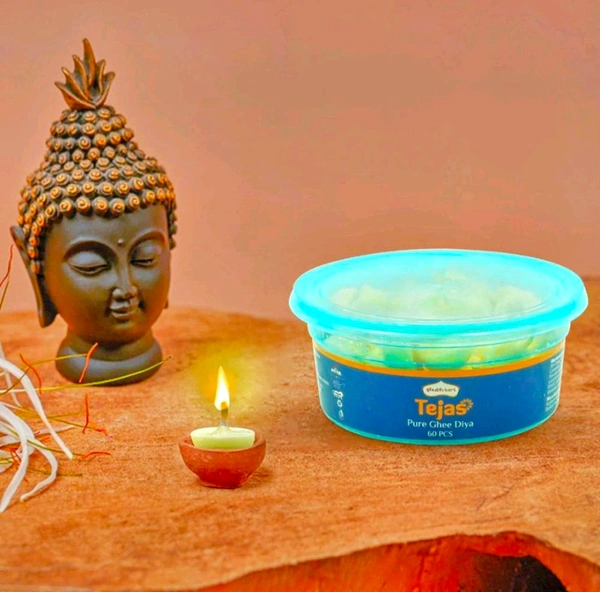 Shubhkart Tejas Pure Ghee Diya Wick (30 pcs)