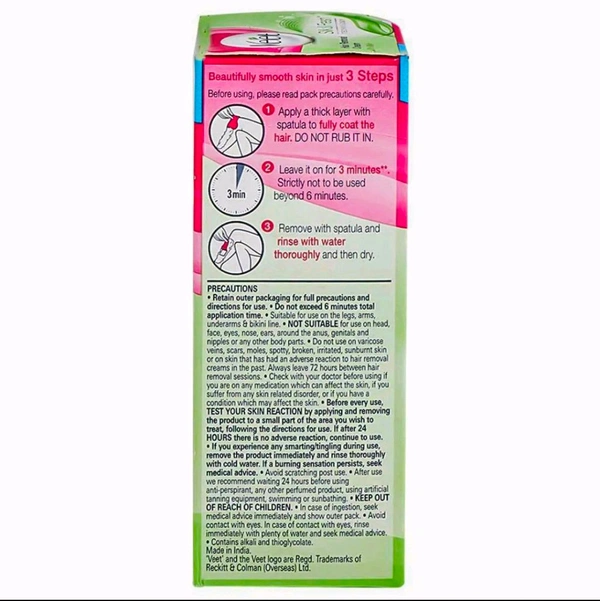 Veet Silk & Fresh Shea Butter & Lily Hair Removal Cream for Dry Skin 50 g