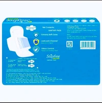 Stayfree Secure Cottony Soft Sanitary Napkin with Wings (Regular) 18 pads