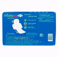 Stayfree Secure Cottony Sanitary Napkin with Wings (XL) 18 pads