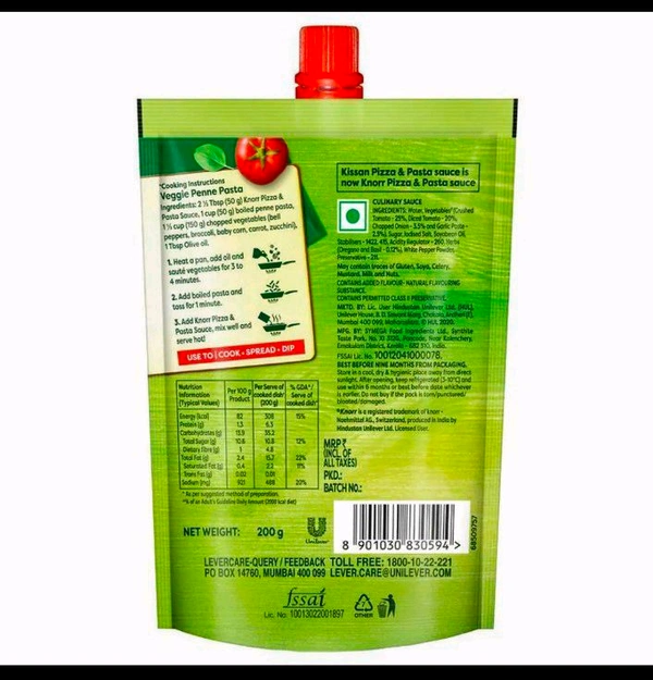 Knorr Pizza & Pasta Sauce 200 g