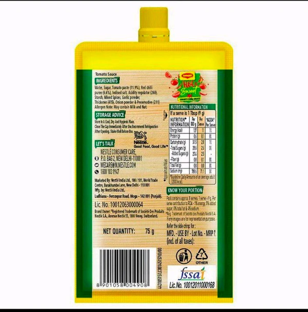 Maggi Pichkoo Rich Tomato Ketchup 75 g