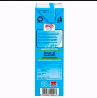 Amul Taaza Toned Milk 500 ml (Tetra Pak)