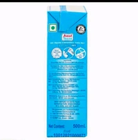 Amul Taaza Toned Milk 500 ml (Tetra Pak)
