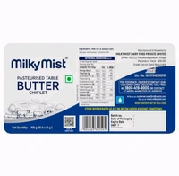 Milky Mist Salted Table Butter Chiplets 100 g (Pack)