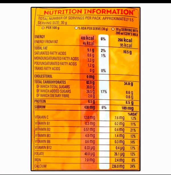 Kellogg's Real Almond Honey Corn Flakes 168 g