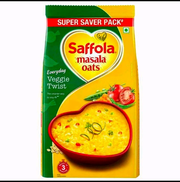 Saffola Veggie Twist Instant Masala Oats 500 g