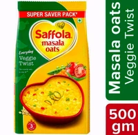 Saffola Veggie Twist Instant Masala Oats 500 g