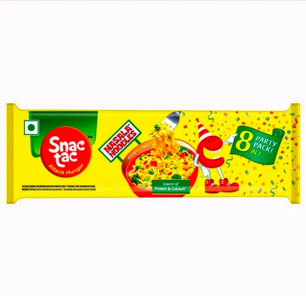 Snactac Masala Noodles 560 g (8 in 1 Pack