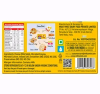 Milky Mist Cheese Cubes 200 g (Carton)