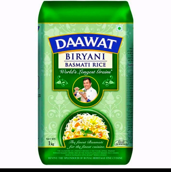 Daawat Biryani Basmati Rice 1 kg