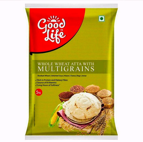 Good Life Multigrain Whole Wheat Atta 5 kg