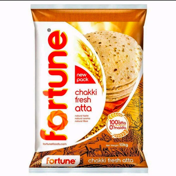 Fortune Chakki Fresh Whole Wheat Atta 10 kg