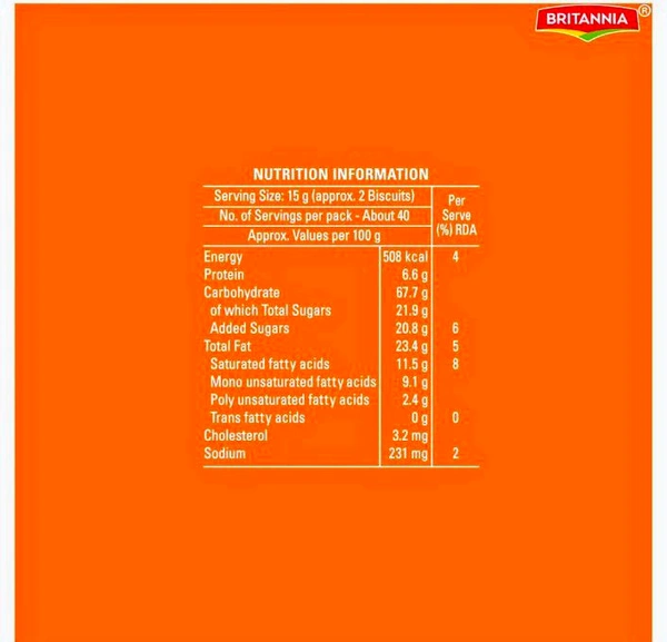 Britannia Good Day Cashew Cookies 600 g (Family Pack)