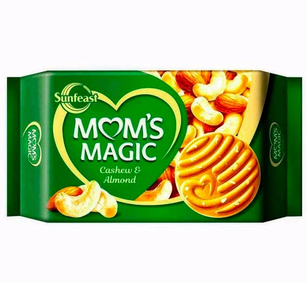 Mom's Magic Rich Cashew Almond Cookies | Roasted Cashew Almond Biscuits | Rich Butter Cookies | Mom's Favorite Baked Cookies 584g