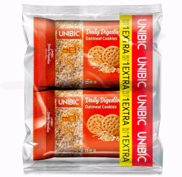 Unibic Oatmeal Digestive Cookies 150 g (Buy 1 Get 1)