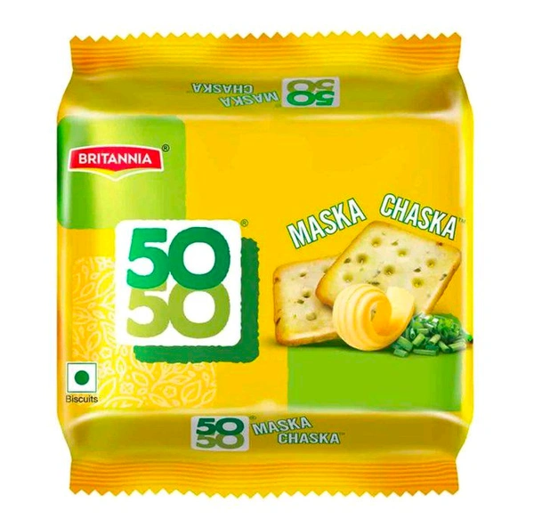 Britannia 50-50 Maska Chaska Biscuits 105 g