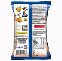 Bingo! Mad Angles Very Peri Peri - Spicy & Crunchy Corn-Based Triangle Chips Pack for Snacks - 117g