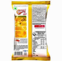 Bingo! Original Style Chilli Sprinkled - Flat Cut Spicy Potato Chips Pack for Snacks - 90g