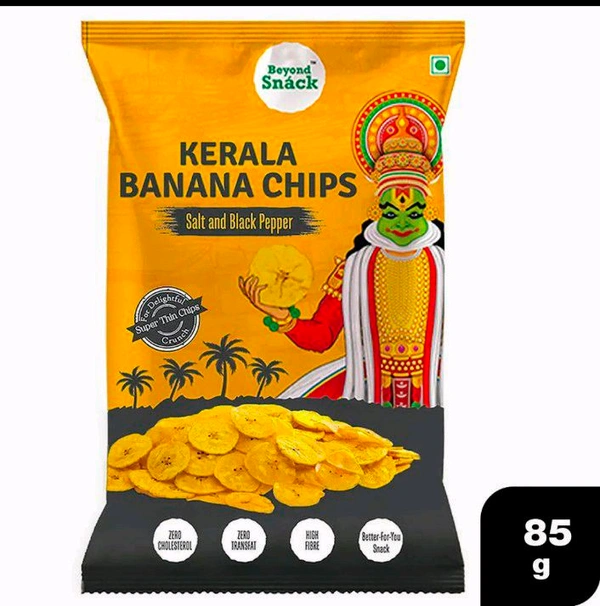 Beyond Snack Kerela Salt & Black Pepper Banana Chips 75 g