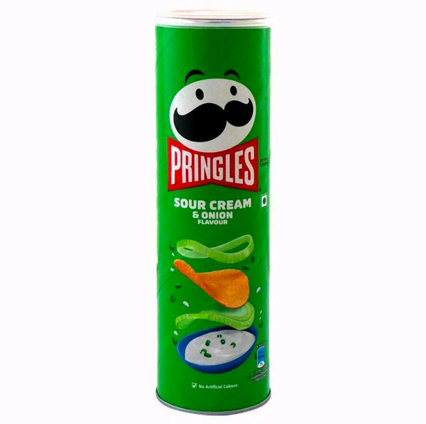 Pringles Sour Cream and Onion Potato Chips 134 g