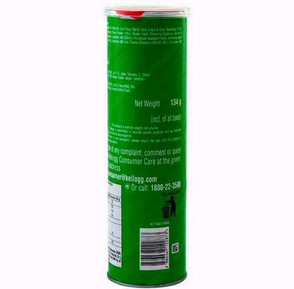 Pringles Sour Cream and Onion Potato Chips 134 g