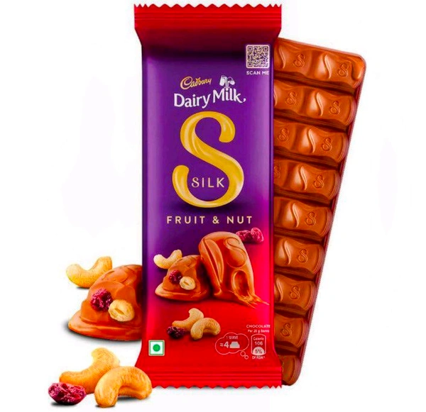 Cadbury Dairy Milk Silk Fruit and Nut Chocolate Bar 137 g