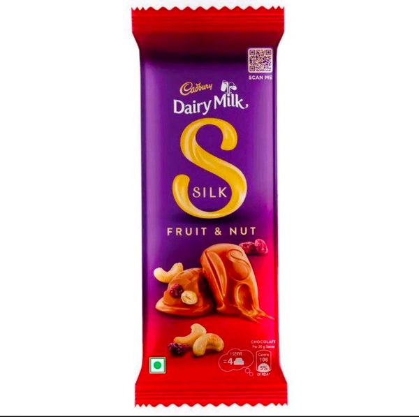 Cadbury Dairy Milk Silk Fruit and Nut Chocolate Bar 137 g