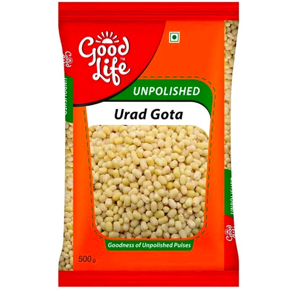 గుండు మినుములు,Good Life Unpolished White Gota Urad 500 g