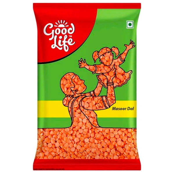 ఎర్రా పప్పు,Good Life Masoor Dal 1 kg