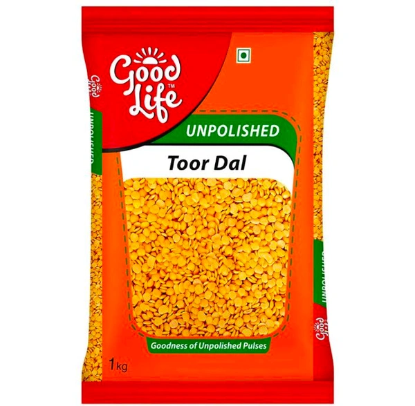  కంది పప్పు,Good Life Unpolished Toor Dal1 kg